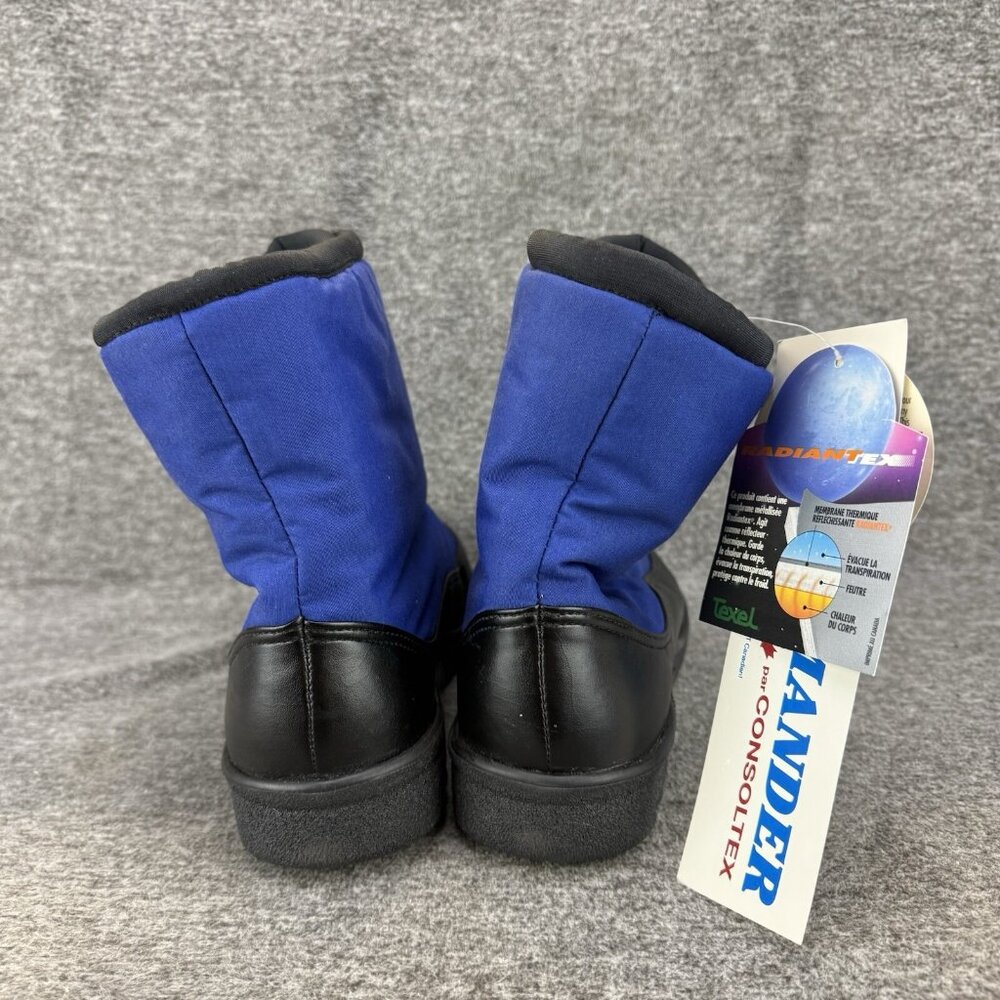 ✅ Womens 10M Wanderlust Winter Boots Royal Blue Pull On Waterproof Snow *DISPLAY - Picture 12 of 13